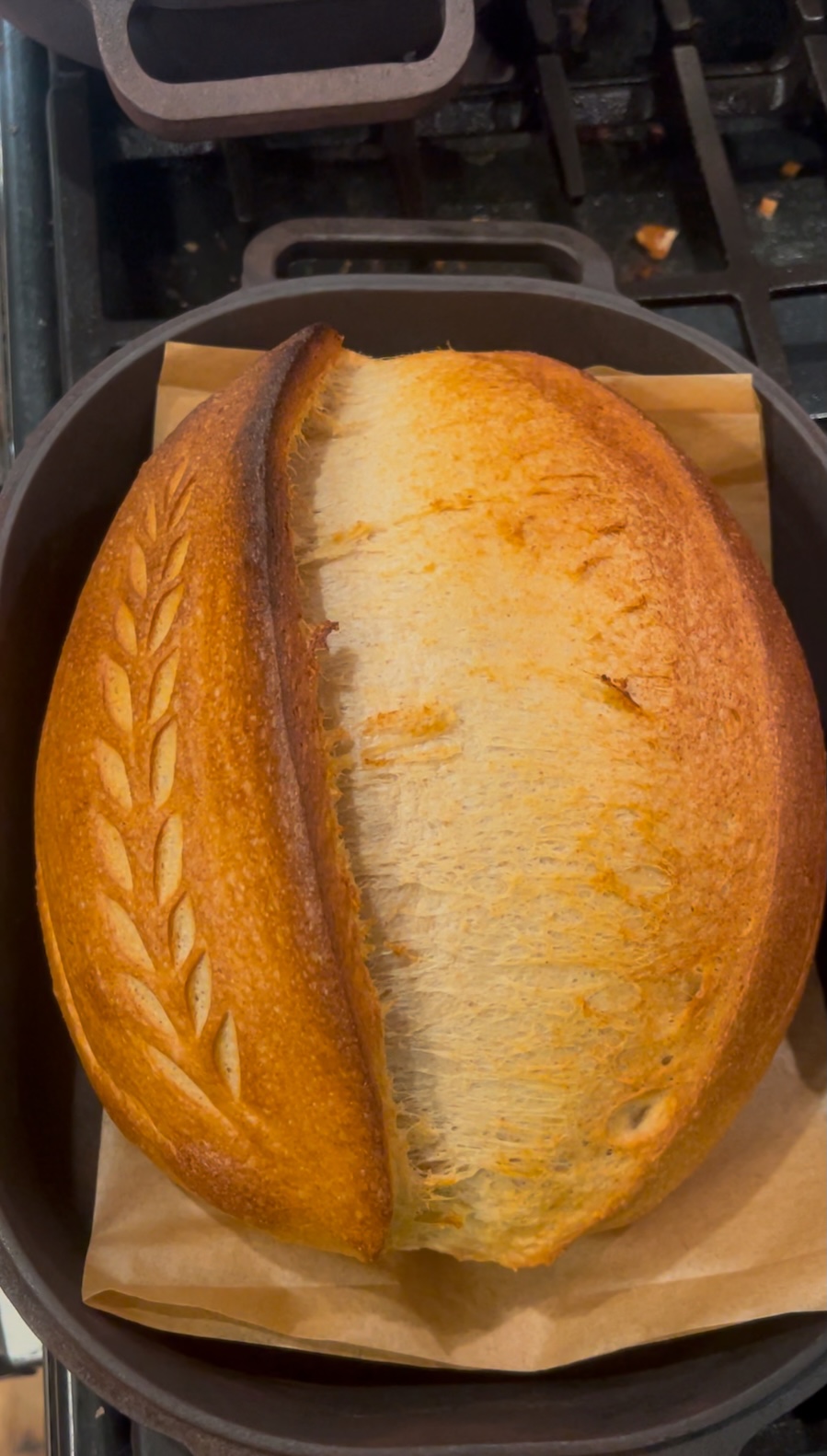 Baking Sourdough Bread With Fresh Milled Flour