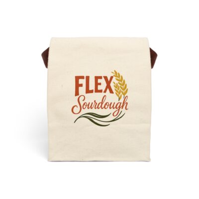 Eco-Friendly Canvas Lunch Bag – FLEX Sourdough Design